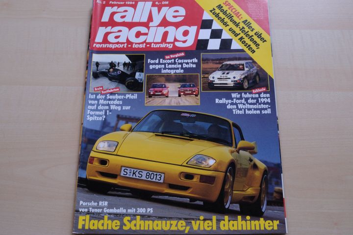 Deckblatt Rallye Racing (02/1994)
